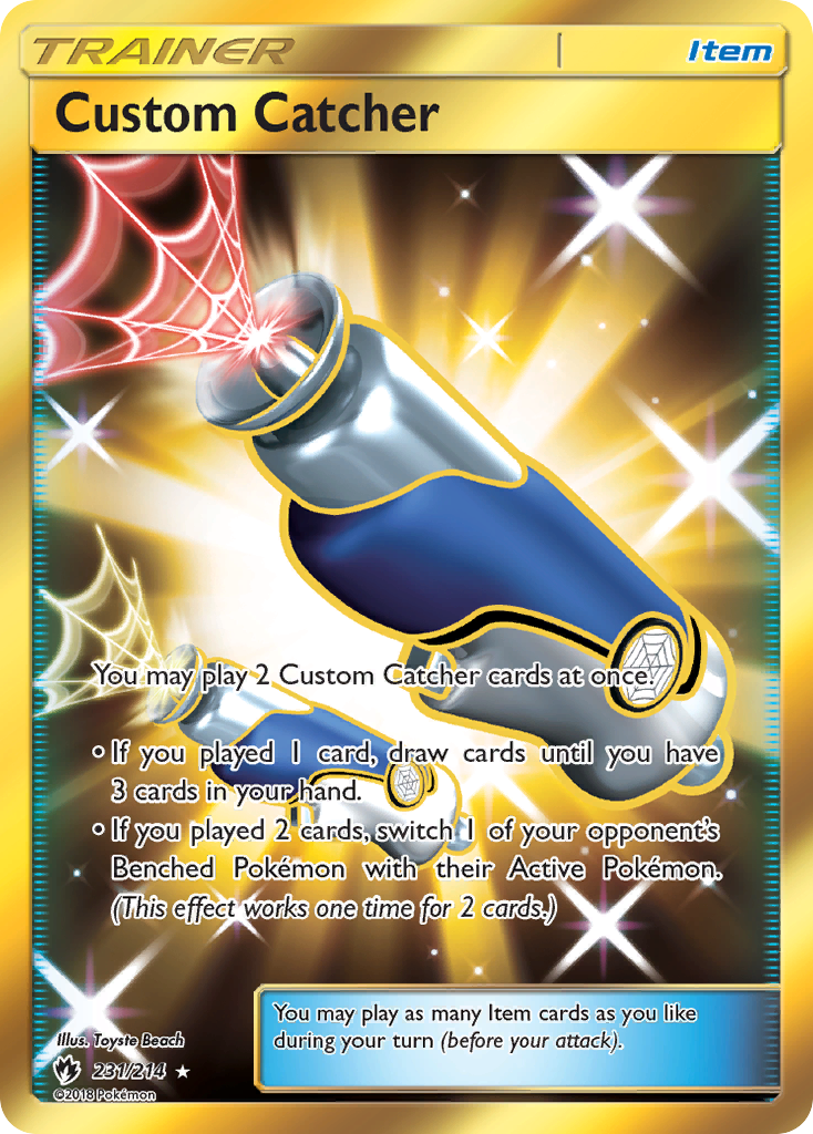 Custom Catcher (231/214) [Sun & Moon: Lost Thunder] | Galaxy Games LLC