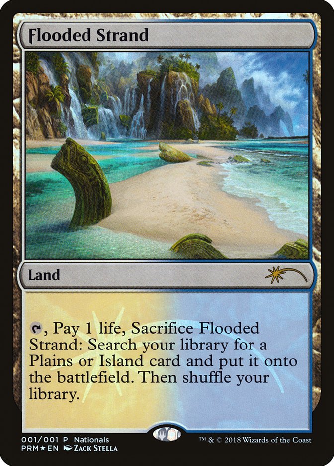 Flooded Strand (Nationals) [Nationals Promos] | Galaxy Games LLC