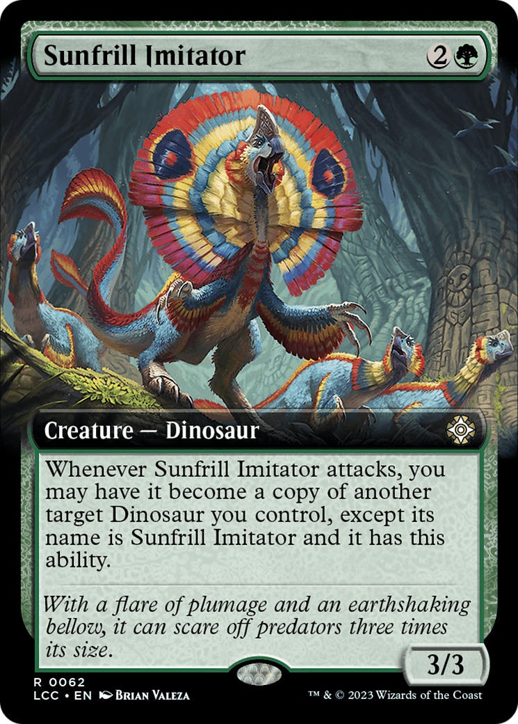 Sunfrill Imitator (Extended Art) [The Lost Caverns of Ixalan Commander] | Galaxy Games LLC