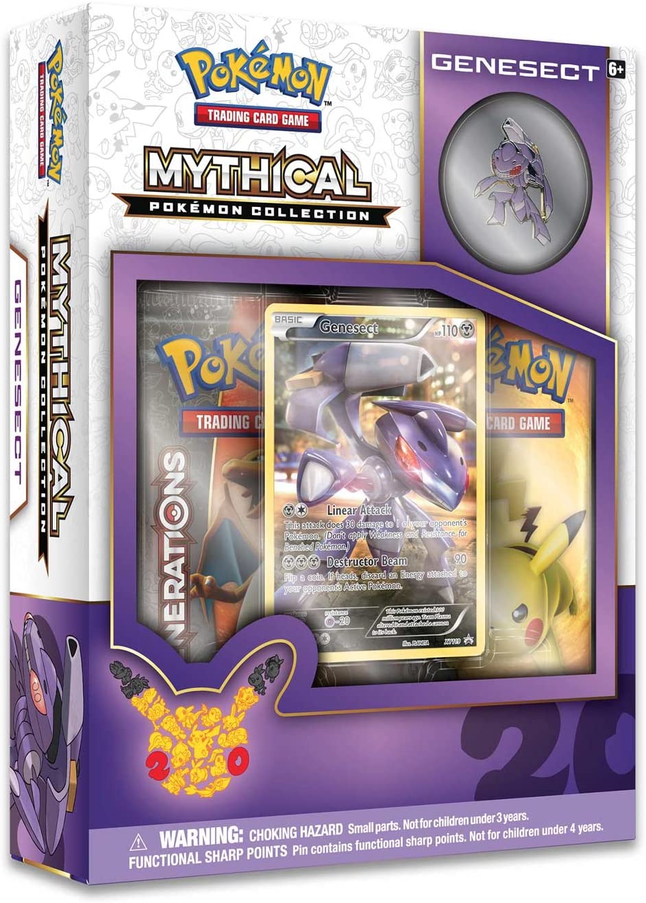 Generations - Mythical Pokemon Collection Case (Genesect) | Galaxy Games LLC