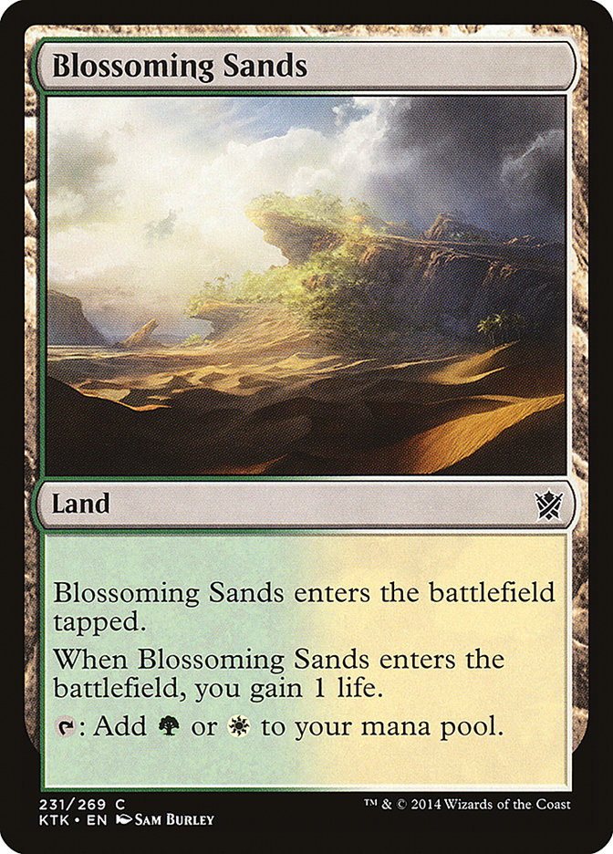 Blossoming Sands [Khans of Tarkir] | Galaxy Games LLC