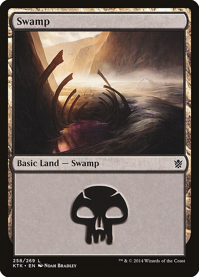 Swamp (258) [Khans of Tarkir] | Galaxy Games LLC