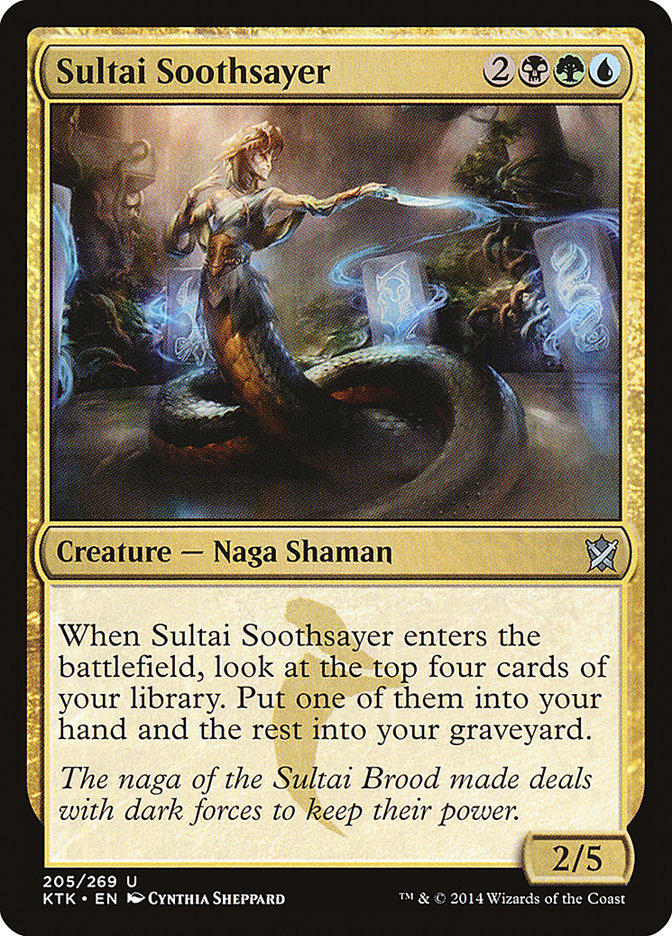 Sultai Soothsayer [Khans of Tarkir] | Galaxy Games LLC