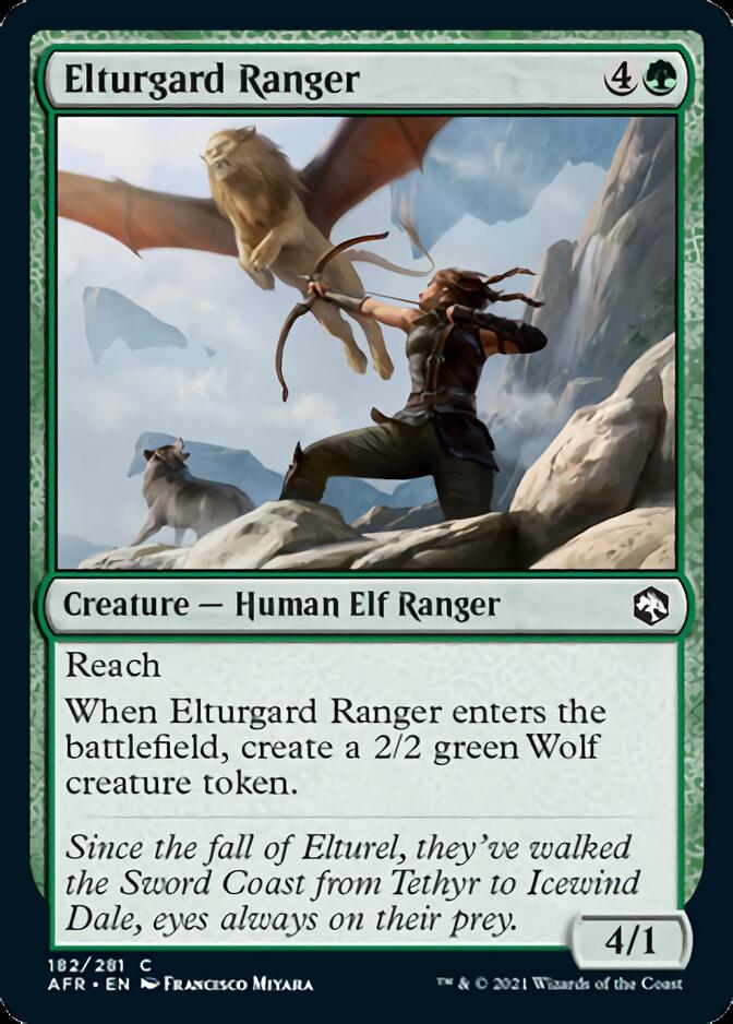 Elturgard Ranger [Dungeons & Dragons: Adventures in the Forgotten Realms] | Galaxy Games LLC