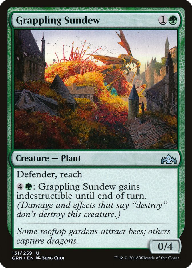 Grappling Sundew [Guilds of Ravnica] | Galaxy Games LLC