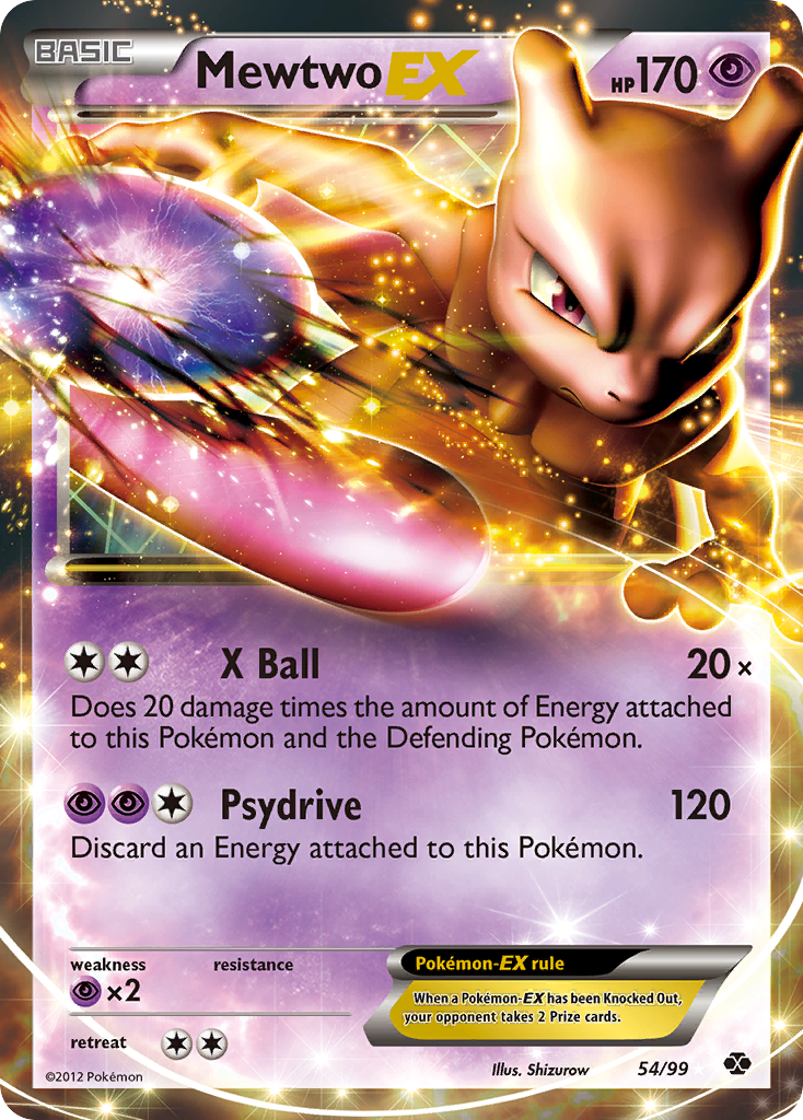 Mewtwo EX (54/99) [Black & White: Next Destinies] | Galaxy Games LLC