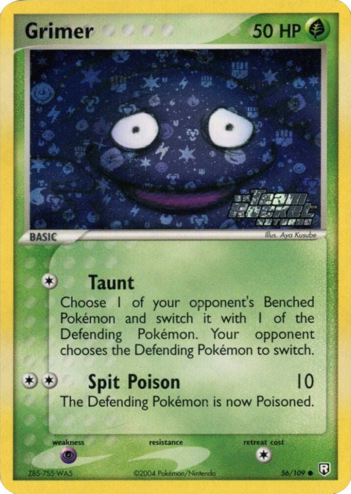 Grimer (56/109) (Stamped) [EX: Team Rocket Returns] | Galaxy Games LLC