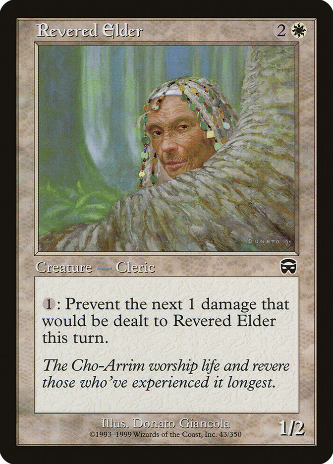 Revered Elder [Mercadian Masques] | Galaxy Games LLC