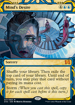 Mind's Desire (Foil Etched) [Strixhaven: School of Mages Mystical Archive] | Galaxy Games LLC