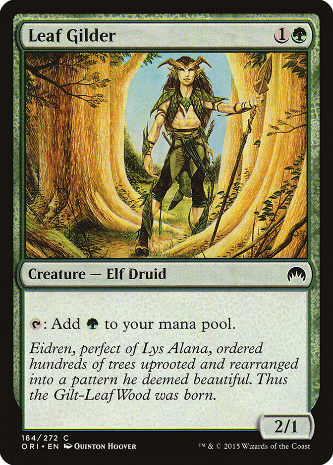 Leaf Gilder [Magic Origins] | Galaxy Games LLC