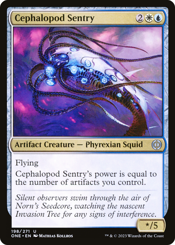 Cephalopod Sentry [Phyrexia: All Will Be One] | Galaxy Games LLC