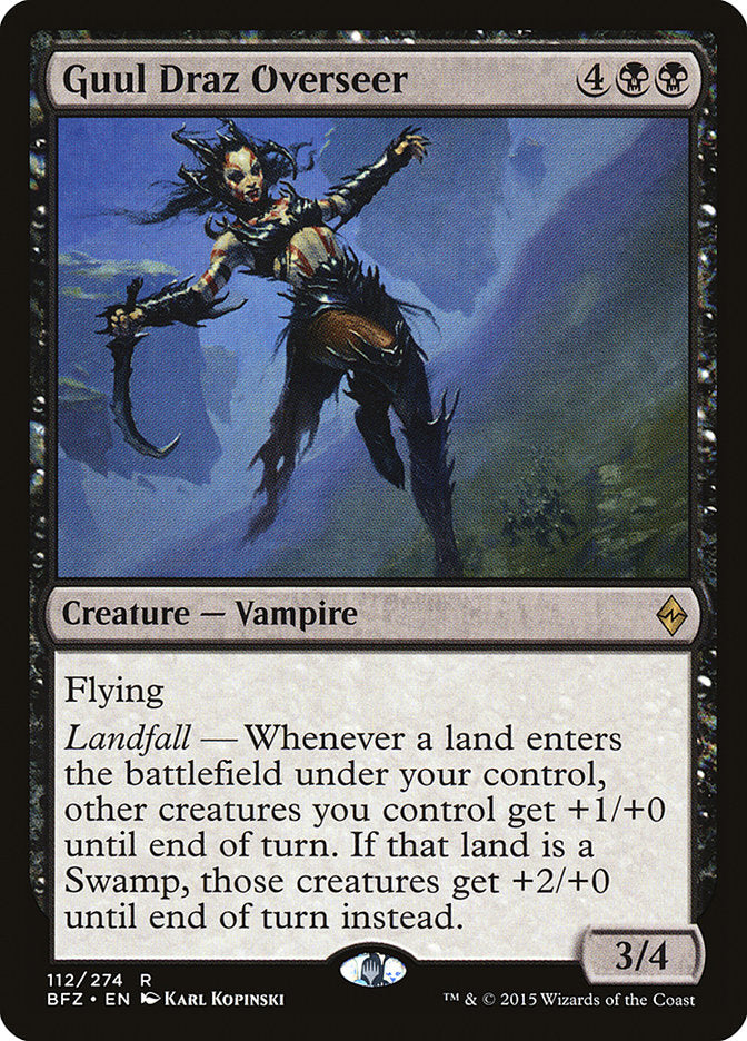 Guul Draz Overseer [Battle for Zendikar] | Galaxy Games LLC