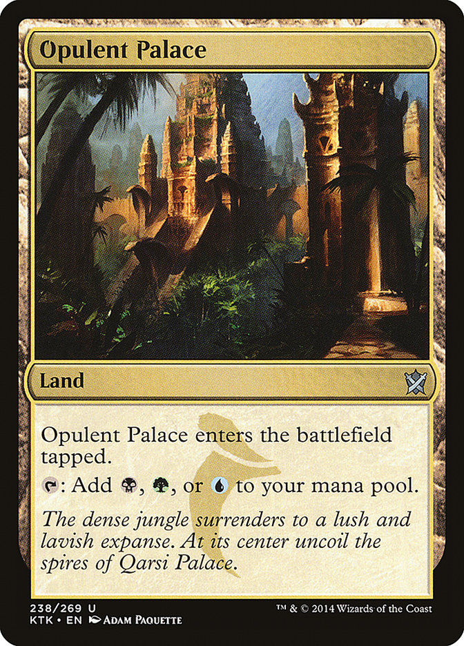 Opulent Palace [Khans of Tarkir] | Galaxy Games LLC