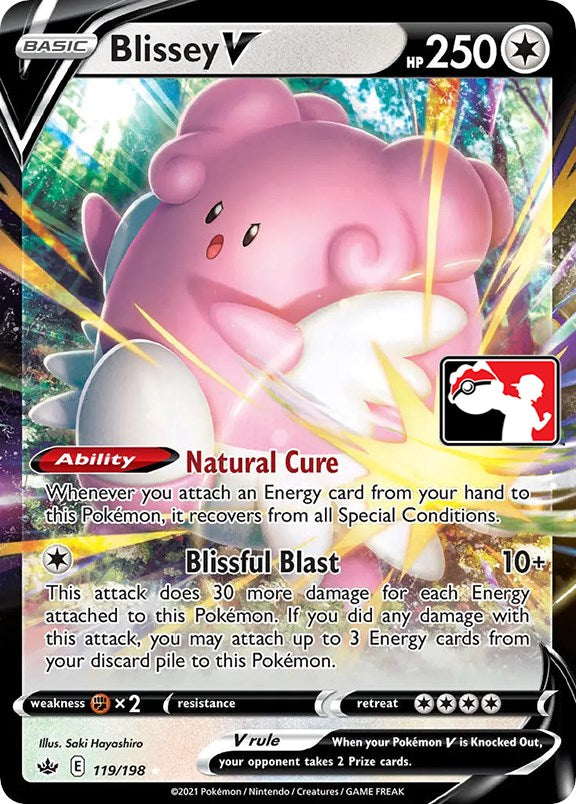 Blissey V (119/198) [Prize Pack Series One] | Galaxy Games LLC