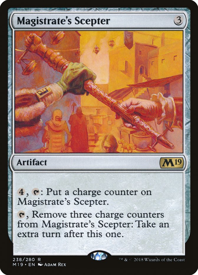 Magistrate's Scepter [Core Set 2019] | Galaxy Games LLC