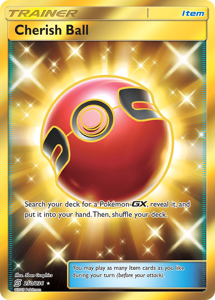 Cherish Ball (250/236) [Sun & Moon: Unified Minds] | Galaxy Games LLC