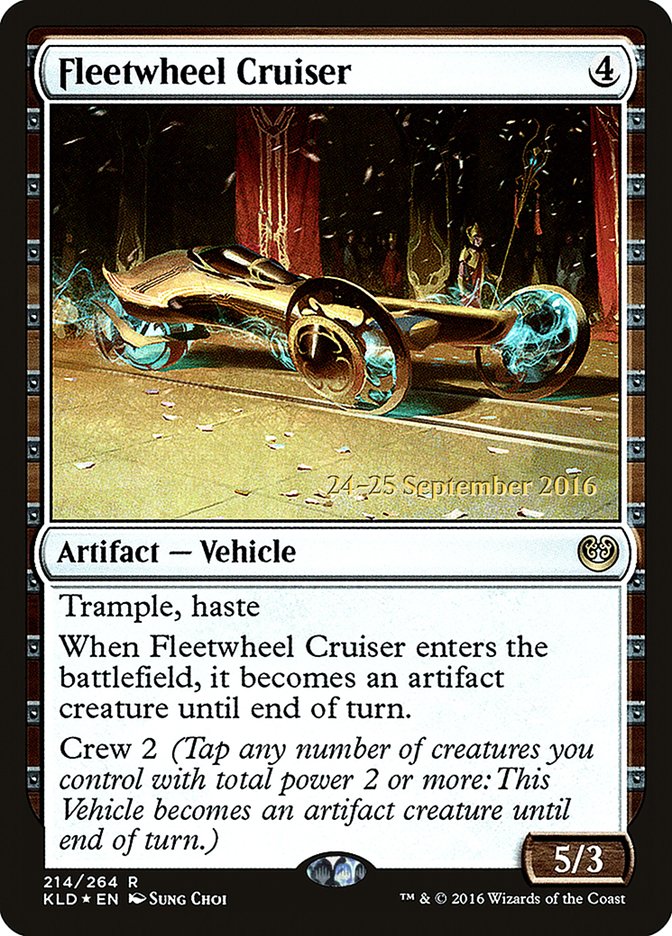 Fleetwheel Cruiser [Kaladesh Prerelease Promos] | Galaxy Games LLC