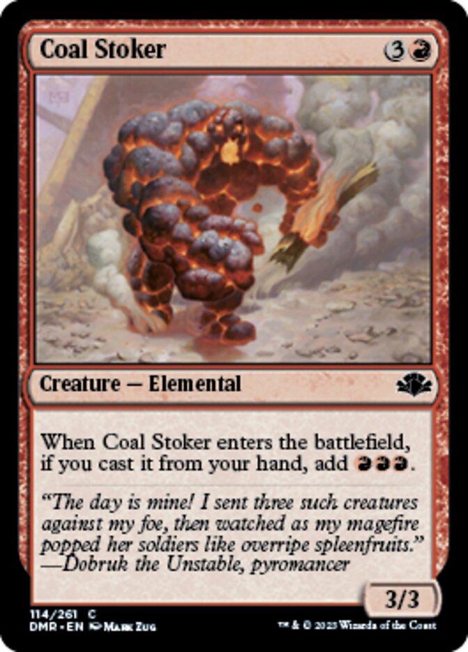 Coal Stoker [Dominaria Remastered] | Galaxy Games LLC