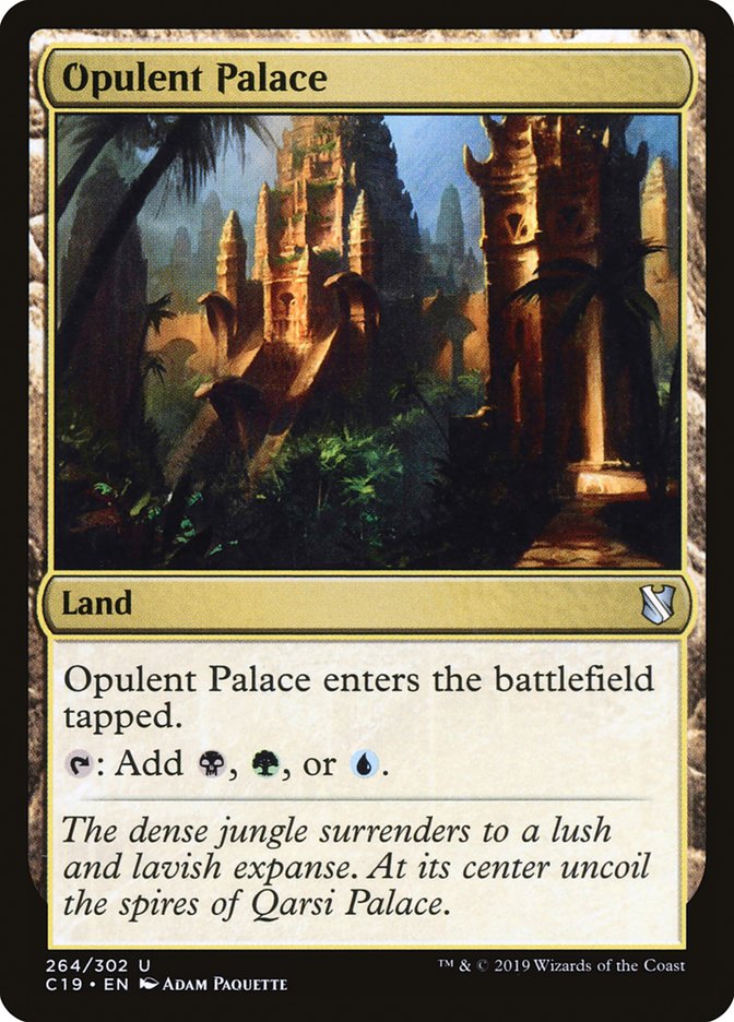 Opulent Palace [Commander 2019] | Galaxy Games LLC