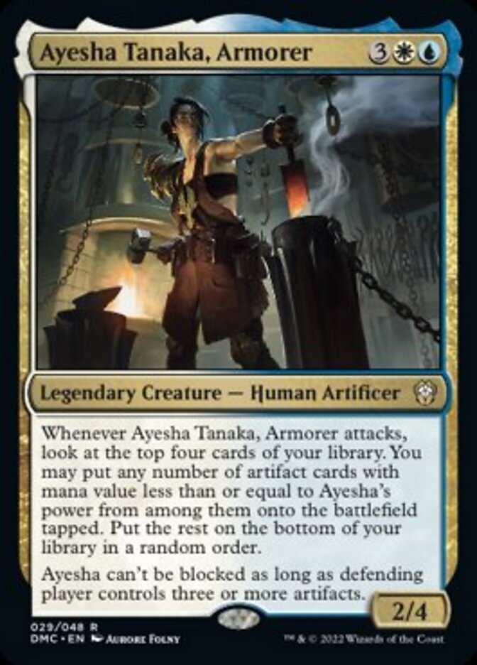 Ayesha Tanaka, Armorer [Dominaria United Commander] | Galaxy Games LLC