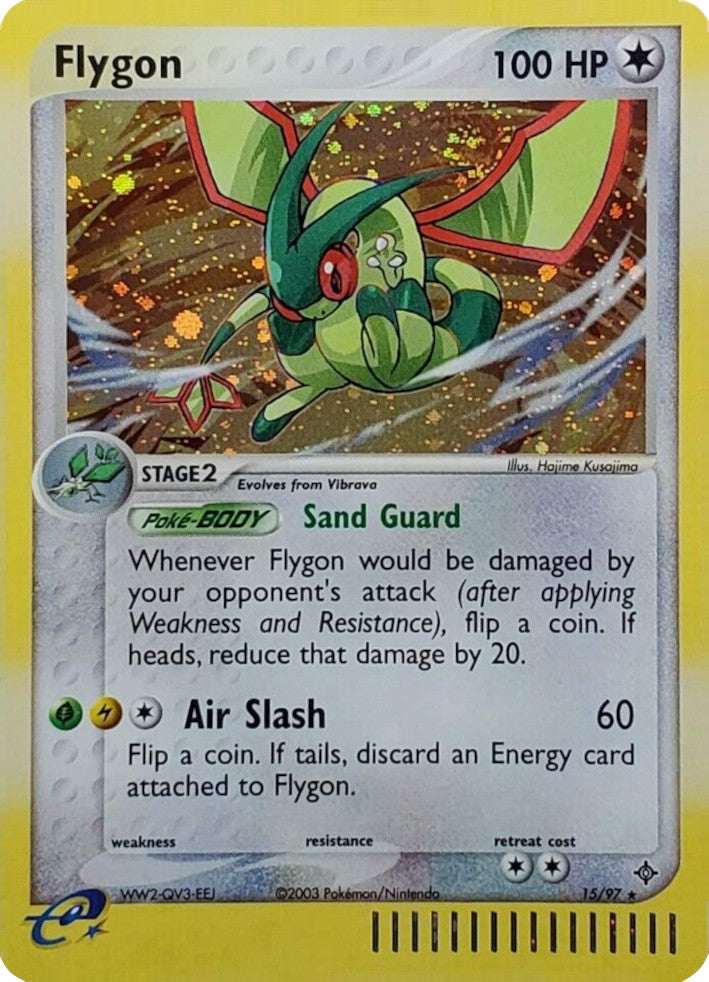 Flygon (15/97) (Theme Deck Exclusive) [EX: Dragon] | Galaxy Games LLC