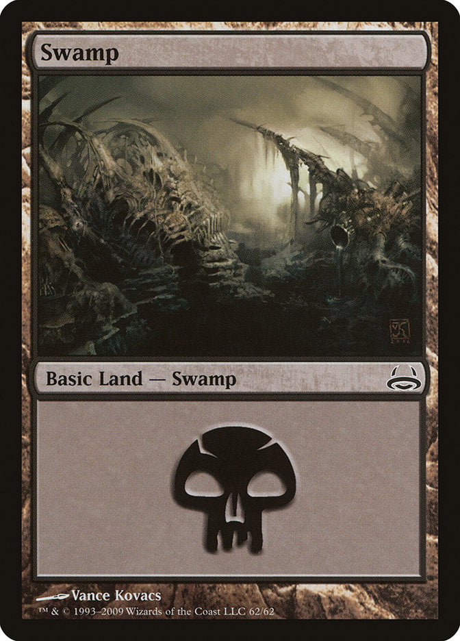 Swamp (62) [Duel Decks: Divine vs. Demonic] | Galaxy Games LLC