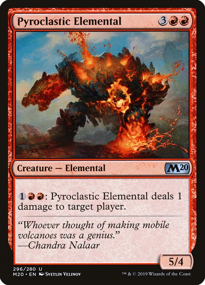 Pyroclastic Elemental [Core Set 2020] | Galaxy Games LLC