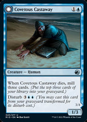 Covetous Castaway // Ghostly Castigator [Innistrad: Midnight Hunt] | Galaxy Games LLC