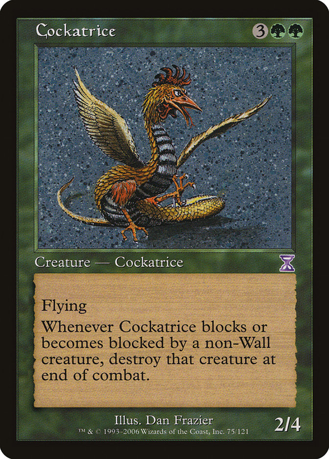 Cockatrice [Time Spiral Timeshifted] | Galaxy Games LLC