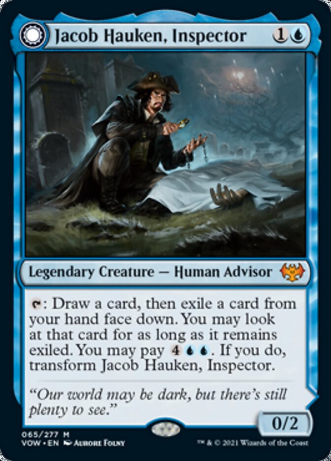 Jacob Hauken, Inspector // Hauken's Insight [Innistrad: Crimson Vow] | Galaxy Games LLC