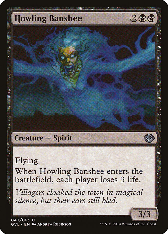 Howling Banshee (Garruk vs. Liliana) [Duel Decks Anthology] | Galaxy Games LLC