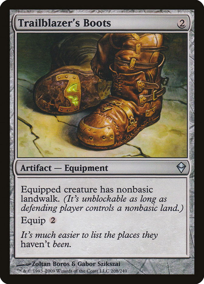 Trailblazer's Boots [Zendikar] | Galaxy Games LLC