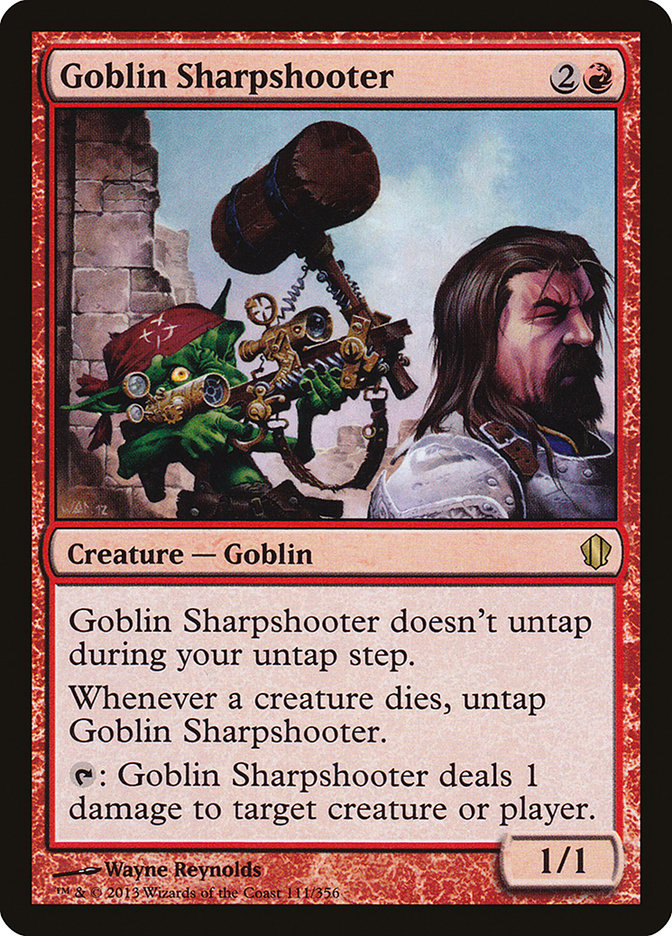 Goblin Sharpshooter [Commander 2013] | Galaxy Games LLC