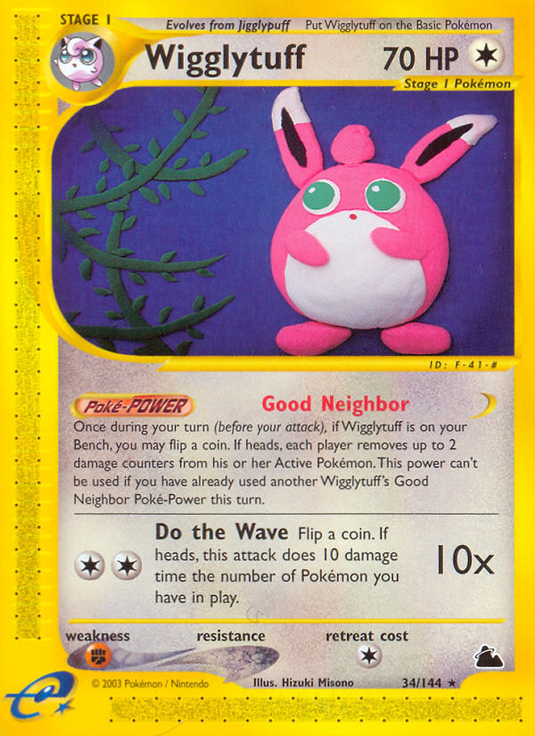 Wigglytuff (34/144) [Skyridge] | Galaxy Games LLC