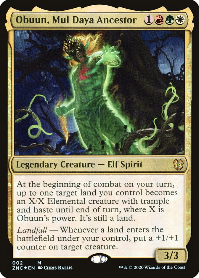 Obuun, Mul Daya Ancestor [Zendikar Rising Commander] | Galaxy Games LLC