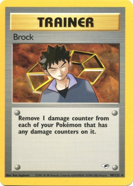 Brock (98/132) [Gym Heroes Unlimited] | Galaxy Games LLC