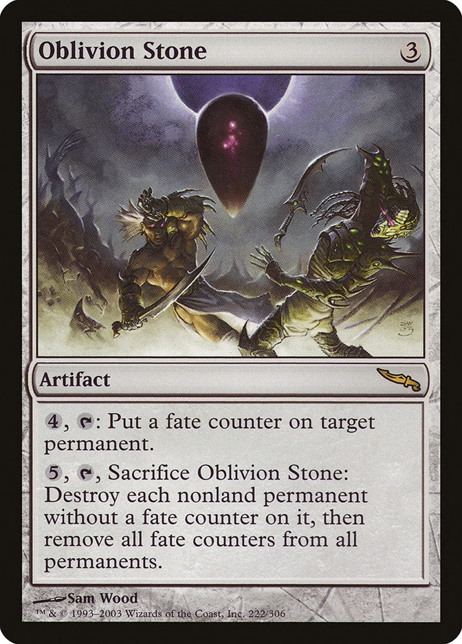 Oblivion Stone [Mirrodin] | Galaxy Games LLC