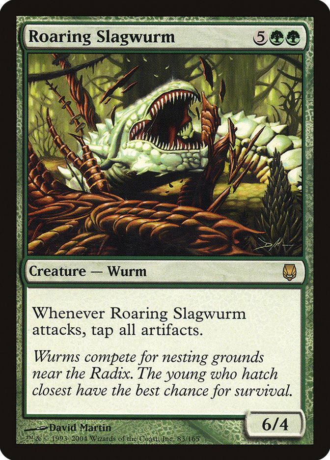 Roaring Slagwurm [Darksteel] | Galaxy Games LLC