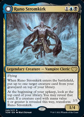 Runo Stromkirk // Krothuss, Lord of the Deep [Innistrad: Crimson Vow] | Galaxy Games LLC