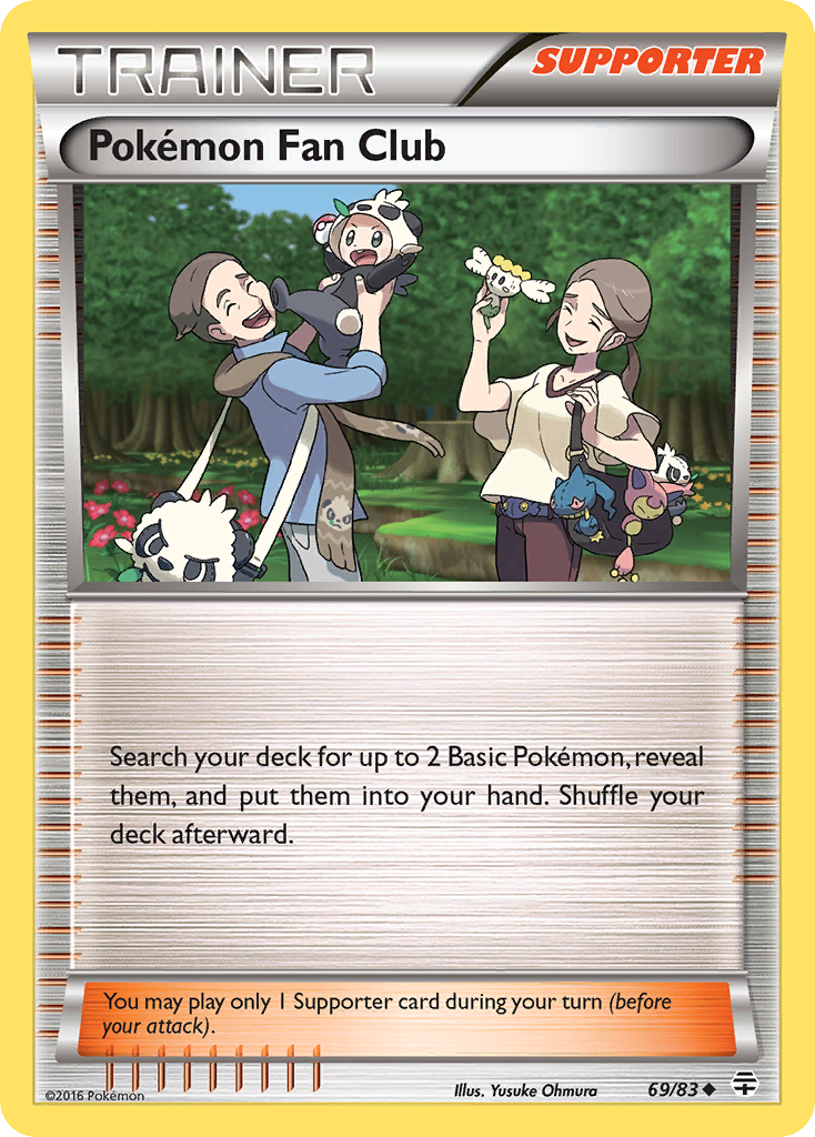 Pokemon Fan Club (69/83) [XY: Generations] | Galaxy Games LLC