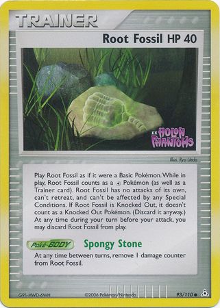 Root Fossil (93/110) (Stamped) [EX: Holon Phantoms] | Galaxy Games LLC