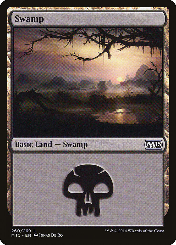 Swamp (260) [Magic 2015] | Galaxy Games LLC