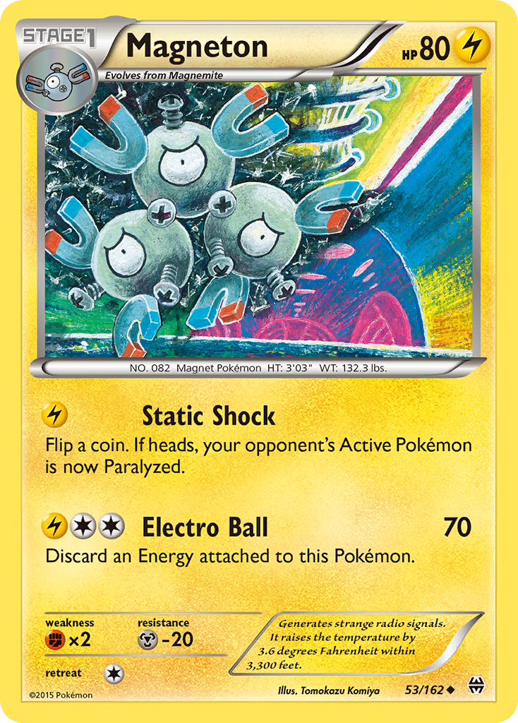 Magneton (53/162) [XY: BREAKthrough] | Galaxy Games LLC