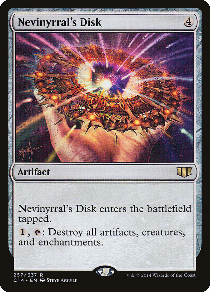 Nevinyrral's Disk [Commander 2014] | Galaxy Games LLC