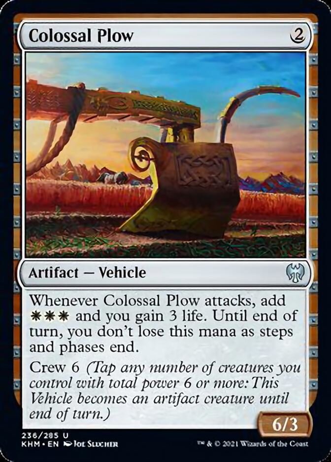 Colossal Plow [Kaldheim] | Galaxy Games LLC