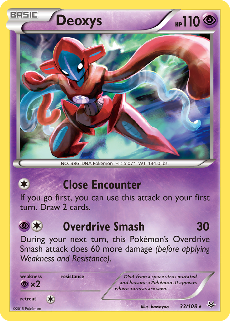 Deoxys (33/108) [XY: Roaring Skies] | Galaxy Games LLC