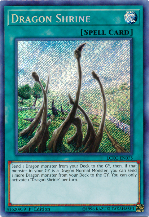 Dragon Shrine [LCKC-EN075] Secret Rare | Galaxy Games LLC