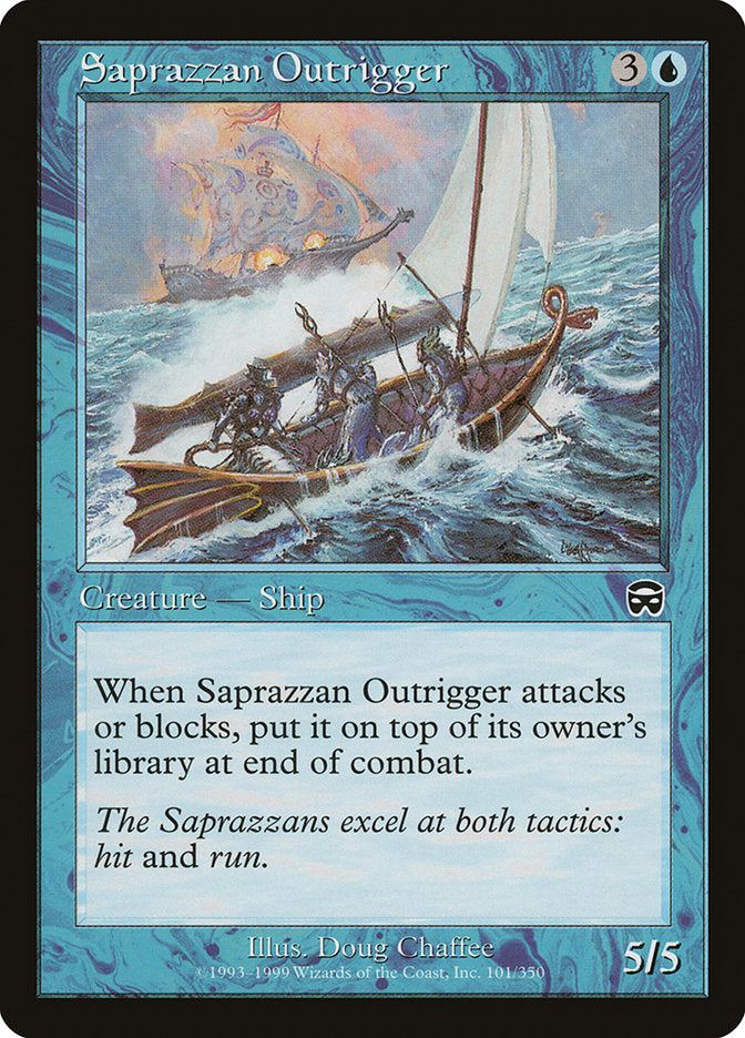 Saprazzan Outrigger [Mercadian Masques] | Galaxy Games LLC
