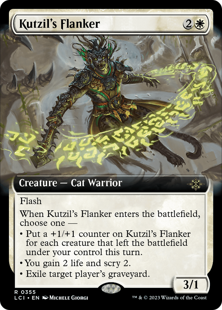 Kutzil's Flanker (Extended Art) [The Lost Caverns of Ixalan] | Galaxy Games LLC