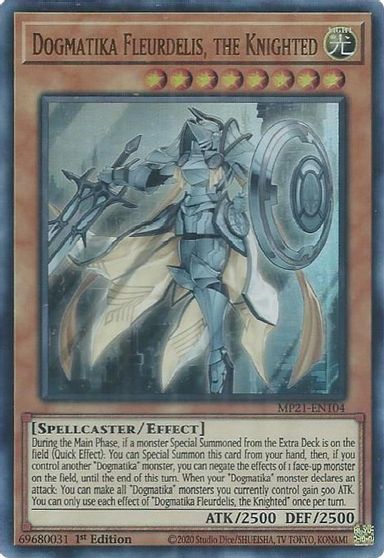 Dogmatika Fleurdelis, the Knighted [MP21-EN104] Ultra Rare | Galaxy Games LLC